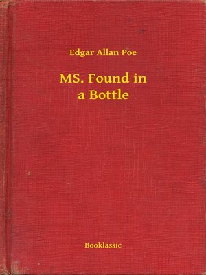 cover image of MS. Found in a Bottle